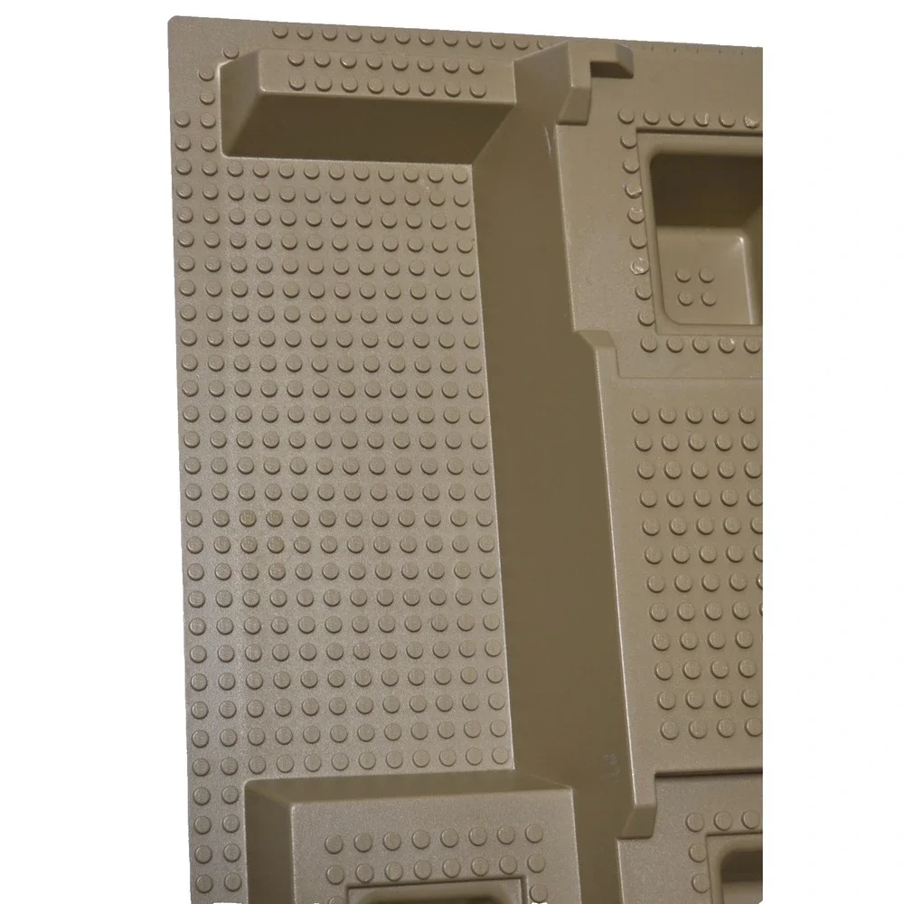 LEGO Dark Tan Raised Baseplate 32x48x6 (dots) with Level Front 7327 7627